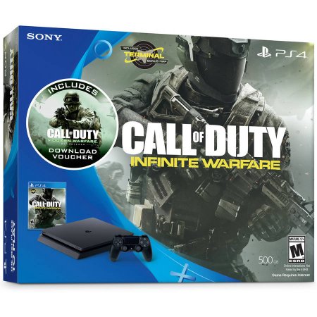 PlayStation 4 Slim 500GB System with Call of Duty: Infinite Warfare